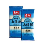 壽桃牌 - 幼滑上海麵 340克 x 2包 (最佳食用日期:2026年2月1日)