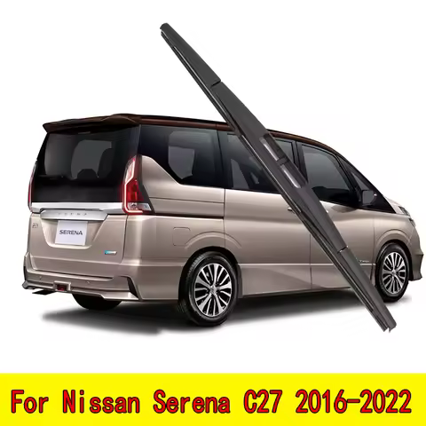For Nissan Serena C27 car rear wiper blade rubber type, suitable for 2016-2022, 14"