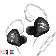 KZ ZST X 1BA 1DD Hybrid technology HIFI In Ear Earphones Bass Earbud Sport Noise Cancelling Headset