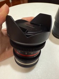 Samyang 12mm t2.2 apsc e mount