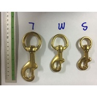Hook Spiral Chain Head Towing Brass