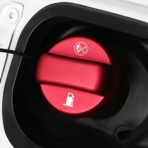 Car Fuel Tank Cap, Brushed Aluminum Alloy Cap, Auto Parts, Fuel Door Cap, Fuel Tank Gas Cap