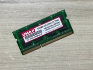 ⭐️【世成 UMAX 4GB DDR3 1333】⭐ 筆電專用/筆記型記憶體/個人保固3個月