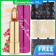 ลิปสติกเนื้อเจลลี่ รุ่น Secret สีแดงสการ์เล็ต + กระเป๋าบุนวม Agatha จัดส่งแบบสุ่ม