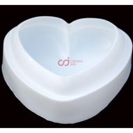 [BEST SELLER] CJ 3D HEART SHAPE PUDDING CAKE SILICONE MOLD