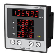 DC Multifunction meter with RS-485 Modbus
