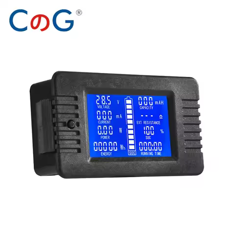 CG DC Multifunction Battery Monitor Meter 6.5-100V PZEM-031/051, 0-200V PZEM-013/015 LCD Display Dig