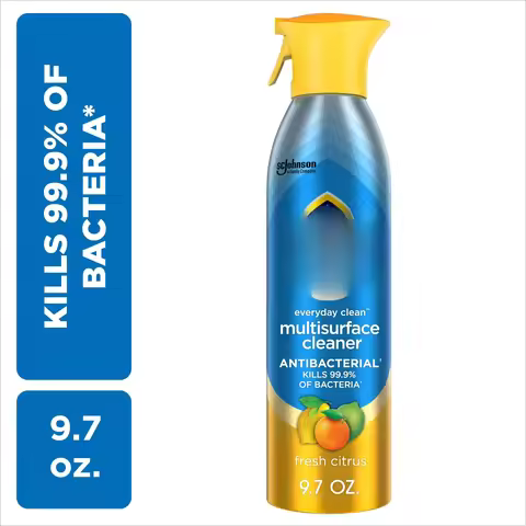 Everyday Cleaner Multi Surface Antibacterial Cleaner, Aerosol, Fresh Citrus, 9.7 oz