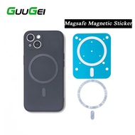Guugei Real Magnetic Ring Sticker For Mag-safe Wireless Charger For iP/Samsung/XiaoMi Universal Magn