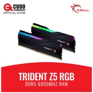 G.Skill Trident Z5 RGB DDR5 32GB (2 x 16GB) 6000MHz CL36 Gaming RAM Black (F5-6000J3636F16GX2-TZ5RK)