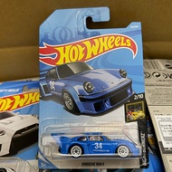 LeHuong Diecast - Hot Wheels Porsche 934.5 Blue Model Car
