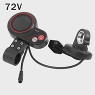 36-72V Thumb Throttle LCD Display Kit Suit for Zero 8 9 10 8X 10X Electric Scooter QS-S4 6PIN Displa