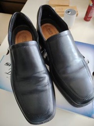 ECCO 男士黑色皮鞋