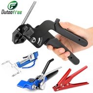 Stainless Cable Tie Strap Cutting Hand Tool Gun Cutter Tension Automatic Zip Tie Gun Lightweight Dur