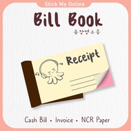 2ply 3ply Bill Book Printing / Cash Book / Receipt / Invoice WEST ️Stick Me Online ️
