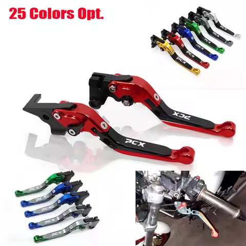 For HONDA PCX 125 PCX125 PCX150 PCX 160 PCX 150 PCX160 All Years Folding Extendable Brake Clutch Lev