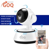 2vEQ GOQ Q6 V380 IP CAM 720P HD Wifi IP Security Camera CCTV Night Vision + 32GB Memory Card-**-