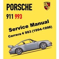 PORSCHE 911 993 (1994-1998) SERVICE WORKSHOP MANUAL + PARTS CATALOGUE