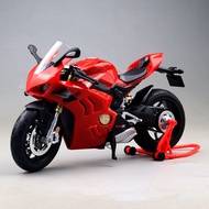 โมเดลรถมอเตอร์ไซค์ Ducati V4S พร้อมไฟ