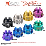 Universal Front Rear Wr3 Titanium Axle Slider Nut Ninja R25 Zx25R Nmax