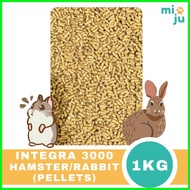 ៚ ◿ ❇ Integra 3000 Pellets 1kg Repacked - For Hamsters / Rabbits / Chickens