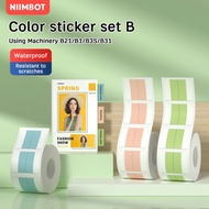 NIIMBOT B21 B1 B3S Bookmark Paper Marks Stickers Label Paper Waterproof Name Strip Name Sticker
