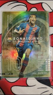 絕版 2004-05 Panini WCCF WMVP Ronaldinho