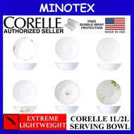 Corelle Loose 2L/1L Serving Bowl (Country Rose / Sakura / Provence Garden / European Herbs / Plum / White)