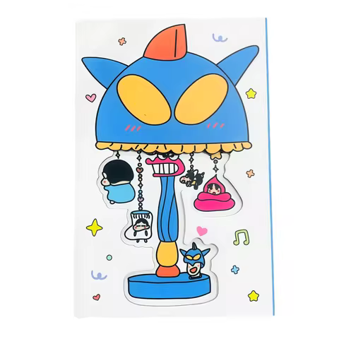 Crayon Shin‑chan Anime Character B6 Hardcover Notebook for Student Journal Writing Hand Account Stat