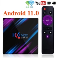 FVBGNHBVCS H96 MAX RK3318 Smart TV Box Android 11 4G 64GB 32G 4K Wifi BT Media player H96MAX TVBOX Android10 Set top Box 2GB16GB Recommend