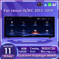 Android 11 Carplay Car Radio For Lexus IS RC IS200 IS250 IS300 IS350 IS200t IS300h 2013-2019 Car DVD