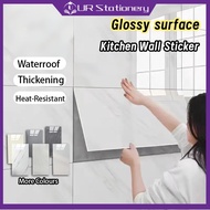30*60CM Kitchen Wall Sticker Paper Dinding Bathroom Wallpaper Waterproof Tile Sticker For Kitchen/Ba
