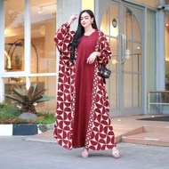 KAFTAN DONIA BILLION KAFTAN MAXY DRESS SUPER JUMBO BUSUI FRIENDLY LENGAN PANJANG KERUT