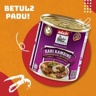 ADABI Kari Kambing 280g (ready stock) 💞💓free bubble wrap💓💞