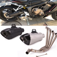 Motorcycle Exhaust Full System For Honda CB650F CB650R CBR650 CBR650F 2014-2022 Escape 51MM Modified