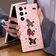 Happy New Year Lucky Horse Eco-friendly Wheat Straw TPU Phone Case for Samsung S26 Ultra S25 Ultra S