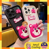 Oppo Reno 5F 4G 10 5G 10 Pro 5G 11 11 Pro 5G cute lotso soft solid case