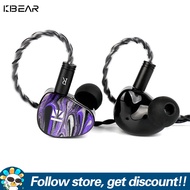 KBEAR KB03 Alkaid Hybrid HiFi Headset With 2Pin Detachable Cable Bone Conduction Unit + DD Powerful 