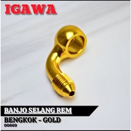 90 Degree Bent Brake Hose Banjo 90 Degree Bent Banjo FULL CNC