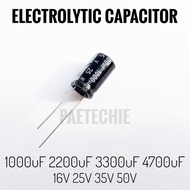 1pc Electrolytic Capacitor 1000uF 2200uF 3300uF 4700uF 16V 25V 35V 50V
