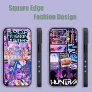 Casing For Samsung Galaxy S25 S25 ULTRA A16 A36 Kpop Demon Hunters Pink GRJ01 Phone Case Square Edge