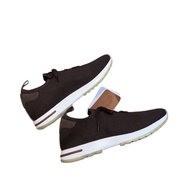 gff ((24 Hours Shipping Ready Stock) Loro Pia Knitted Socks Men's Shoes Flat Comfortable Breathable 