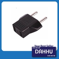2 Pin to 2 Pin China / US to EU Travel AC Power Socket Plug/US to EU Plug Adapter 2-pin Socket Adapt