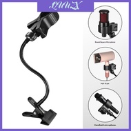 QUU Microphone Stand Flexible Gooseneck Microphone Stand With Clamp For Microphone