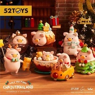 52toys LULU Pig Christmas Town Series Blind Box Doll Trendy Ornament Gift