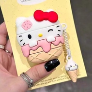 ️ ️Hello Kitty 4/3case airpods Case 4 3 case41/2/3/Pro/Pro2 Airport