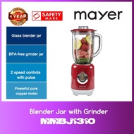 Mayer MMBJ1310 1L Blender Jar With Grinder WITH 1 YEAR WARRANTY