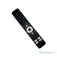 KING Ergonomic TV Remote Control Easy Setups for RC2101 TV Remote English