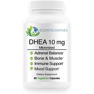 DHEA 10 mg Micronized Supplement – DHEA for Hormonal Balance, Adrenal Health, Bone & Muscle Health f