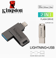 Kingston OTG USB Flash Drive 256GB 1TB Pendrive Memory Stick สำหรับ IPhone14/13/12/11 /X/ 8/7/6 iPad PC